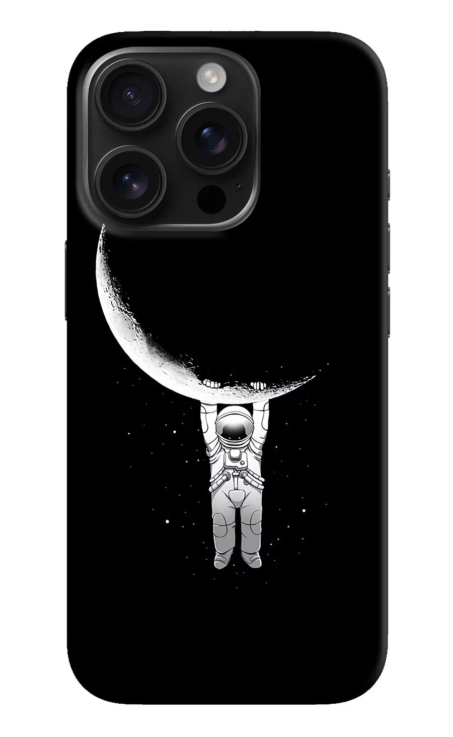 Moon Space iPhone 16 Pro Back Cover, Hard case