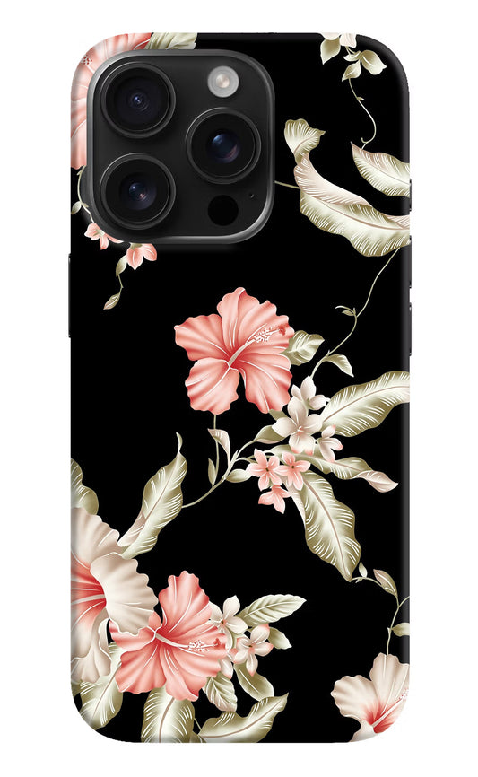 Flowers iPhone 16 Pro Hard Case Back Cover by Casekaro