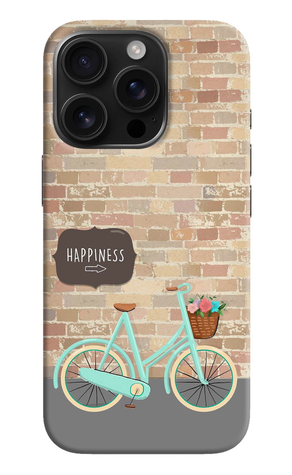 Happiness Artwork iPhone 16 Pro Back Cover