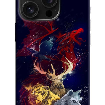 Game Of Thrones iPhone 16 Pro Hard Case Back Cover by Casekaro