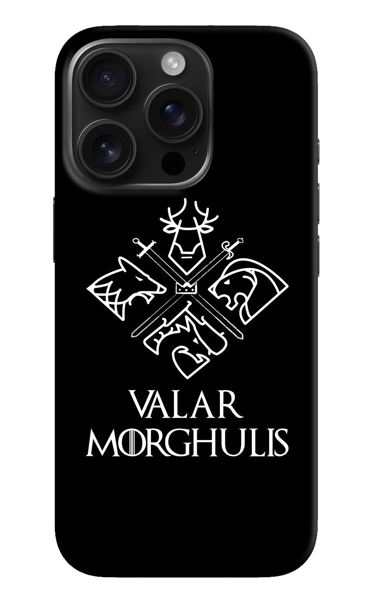 Valar Morghulis | Game Of Thrones iPhone 16 Pro Back Cover