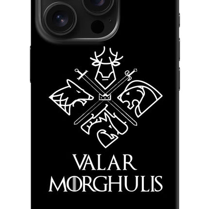 Valar Morghulis | Game Of Thrones iPhone 16 Pro Hard Case Back Cover by Casekaro