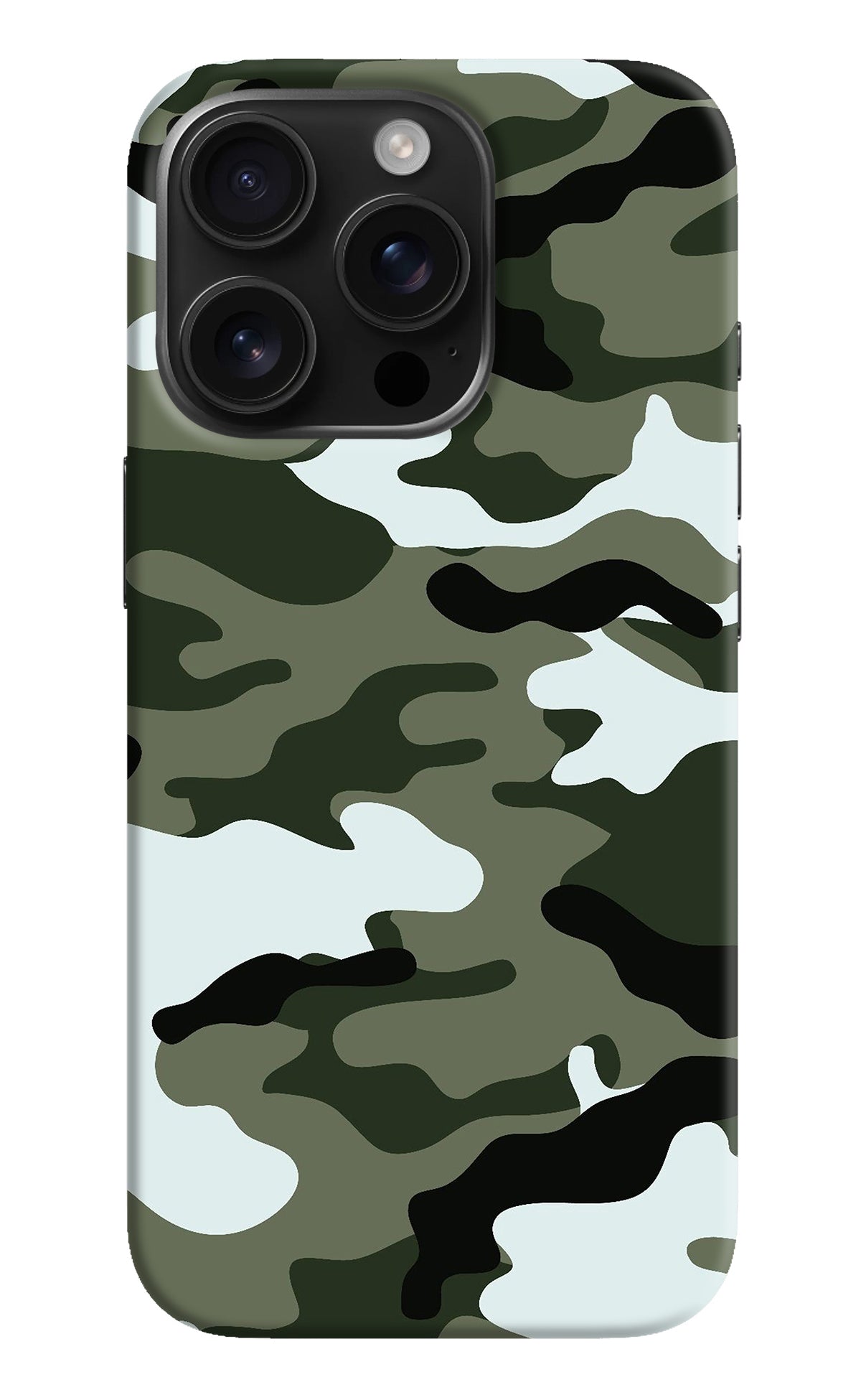 Camouflage iPhone 16 Pro Back Cover