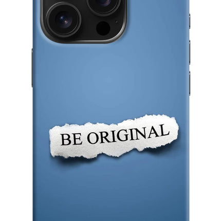 Be Original iPhone 16 Pro Hard Case Back Cover by Casekaro