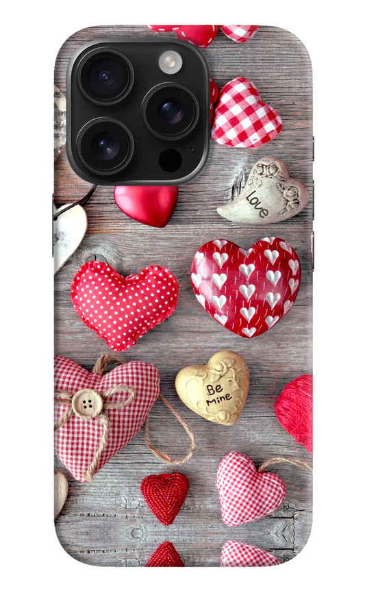 Love Wallpaper iPhone 16 Pro Hard Case Back Cover by Casekaro