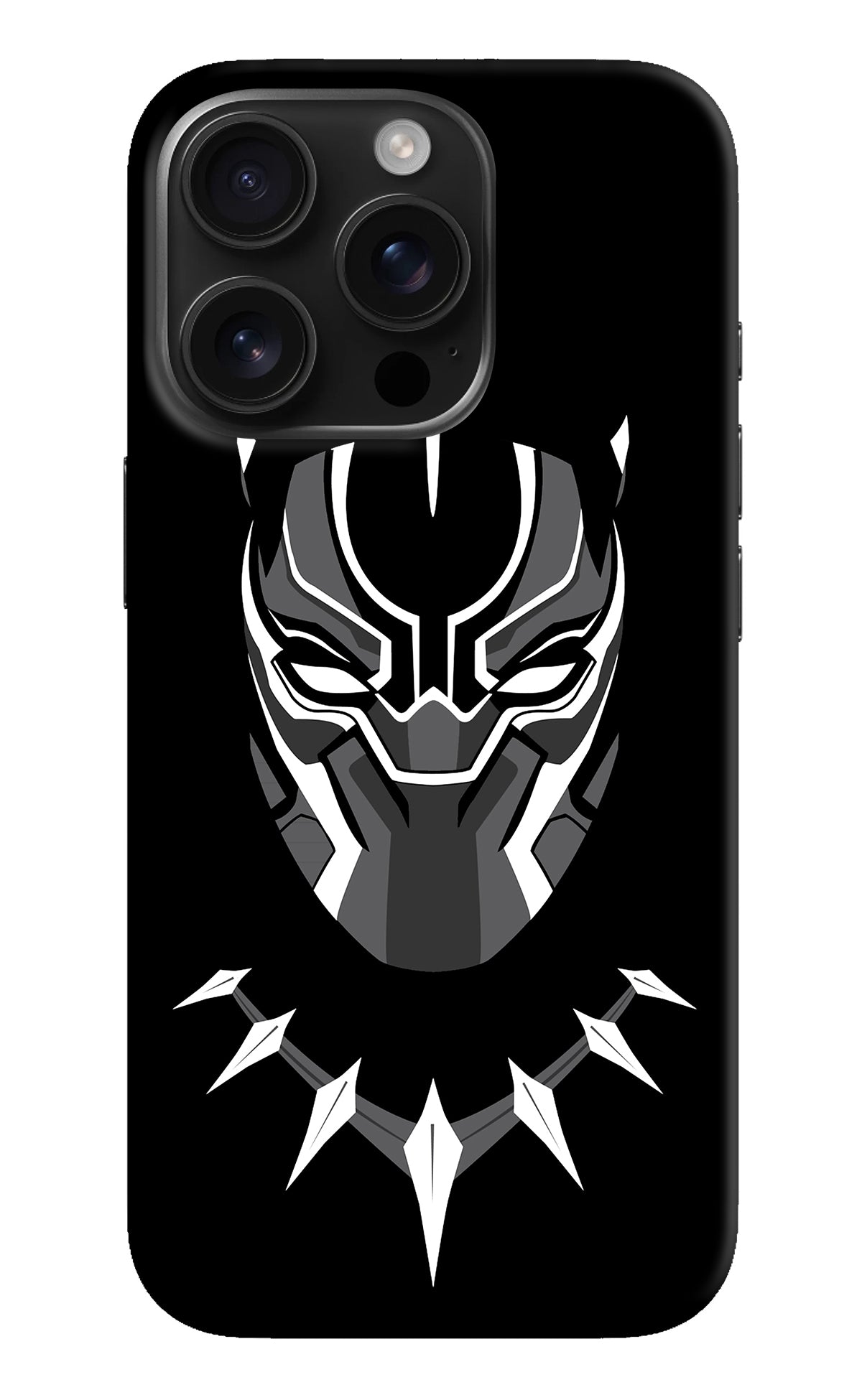 Black Panther iPhone 16 Pro Back Cover