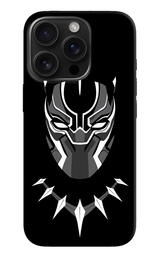 Black Panther iPhone 16 Pro Hard Case Back Cover by Casekaro