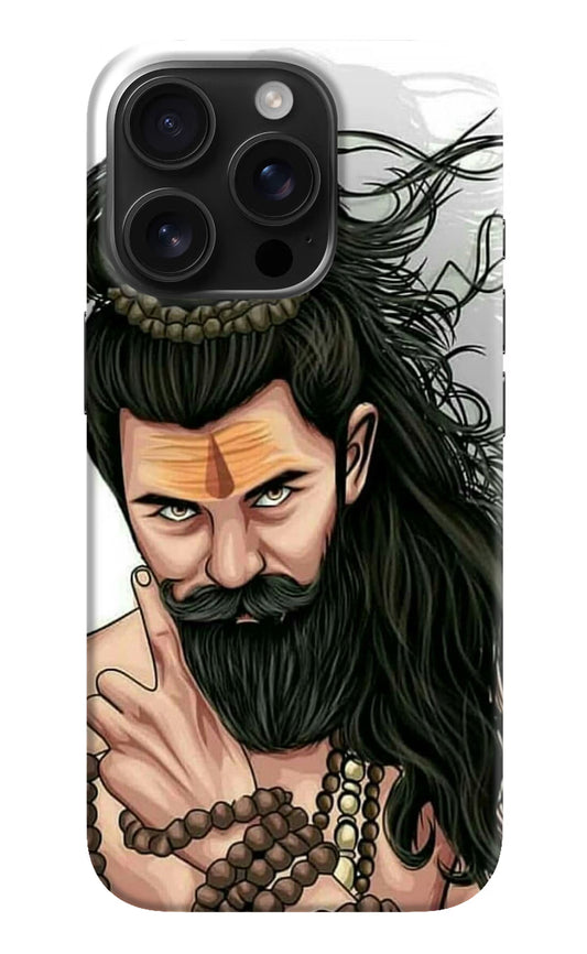 Mahadev iPhone 16 Pro Hard Case Back Cover by Casekaro