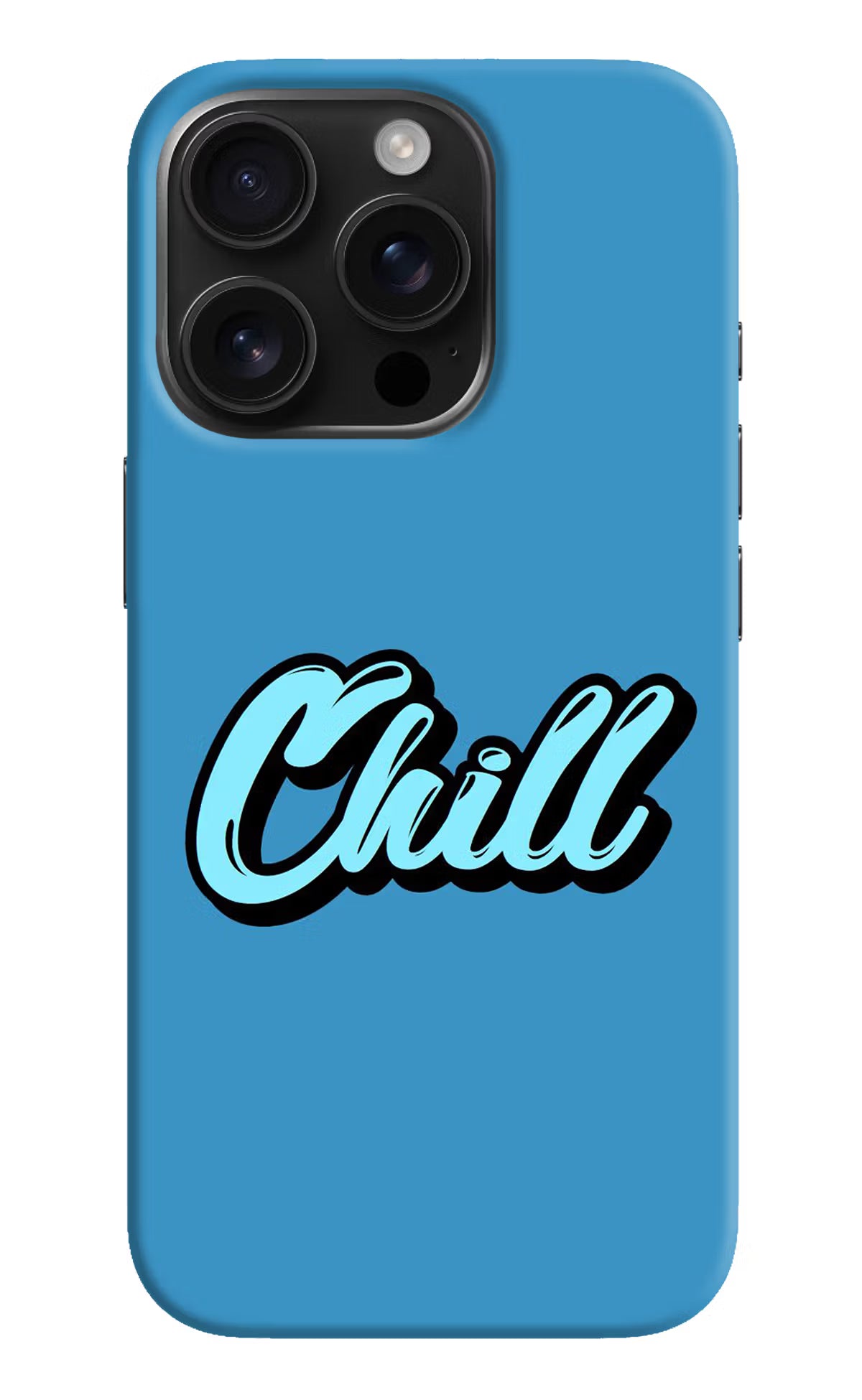 Chill iPhone 16 Pro Hard Case Back Cover by Casekaro