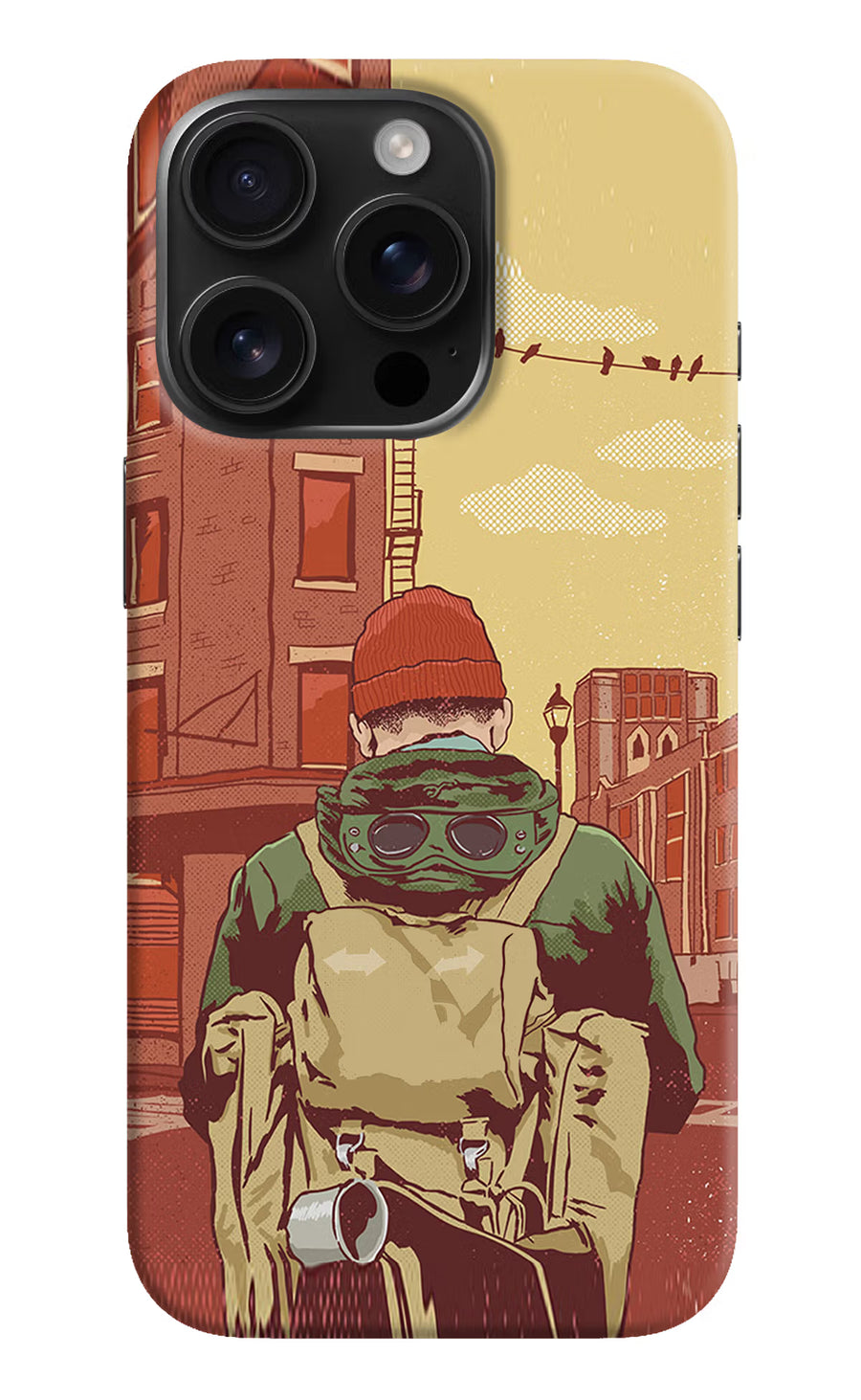 Adventurous iPhone 16 Pro Back Cover, Hard case