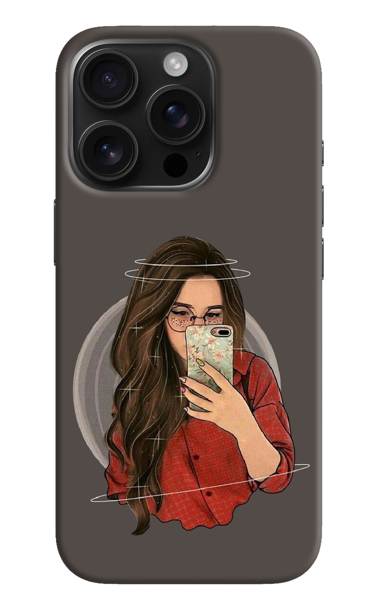 Selfie Queen iPhone 16 Pro Back Cover