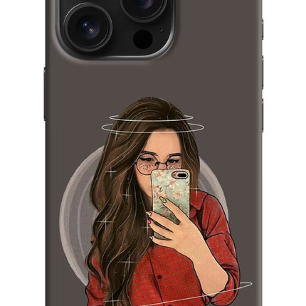 Selfie Queen iPhone 16 Pro Hard Case Back Cover by Casekaro