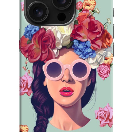Pretty Girl iPhone 16 Pro Hard Case Back Cover by Casekaro