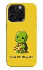 I'm on Ninja Diet iPhone 16 Pro Hard Case Back Cover by Casekaro