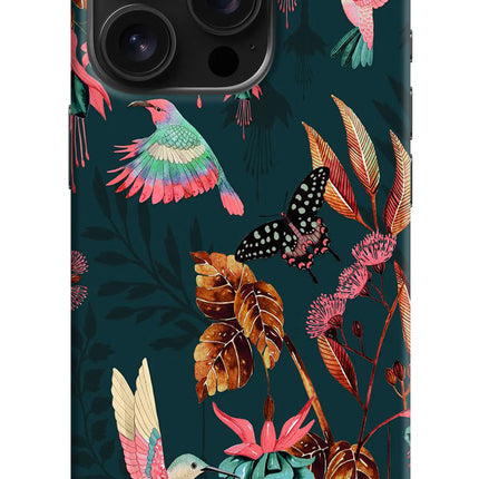 Birds iPhone 16 Pro Hard Case Back Cover by Casekaro