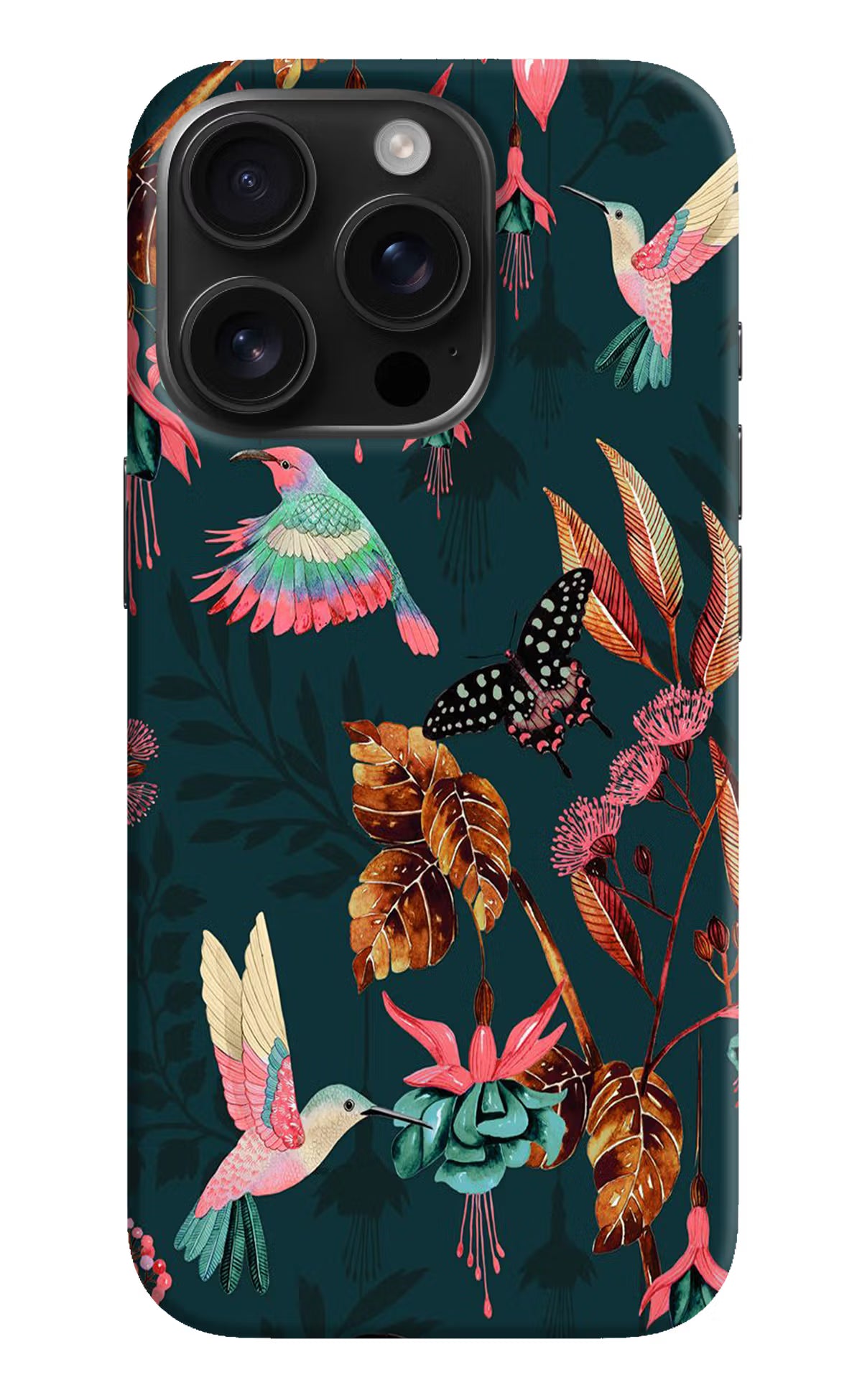 Birds iPhone 16 Pro Hard Case Back Cover by Casekaro