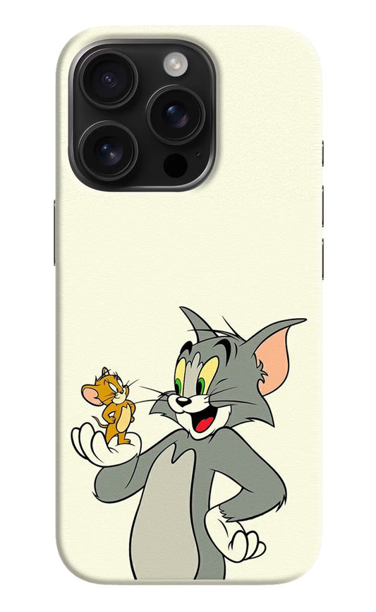 Tom & Jerry iPhone 16 Pro Hard Case Back Cover by Casekaro