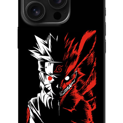 Naruto Two Face iPhone 16 Pro Hard Case Back Cover by Casekaro