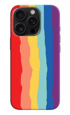 Rainbow iPhone 16 Pro Hard Case Back Cover by Casekaro