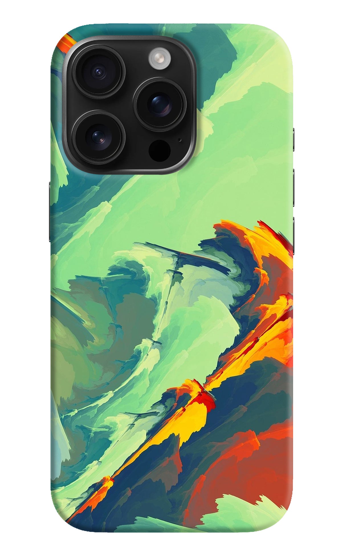 Paint Art iPhone 16 Pro Back Cover