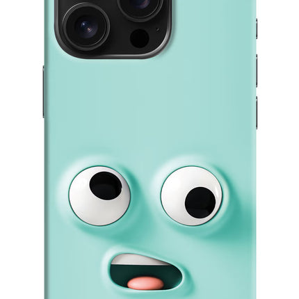 Funny Cartoon iPhone 16 Pro Hard Case Back Cover by Casekaro