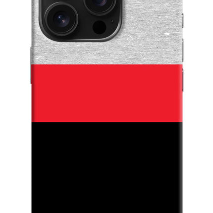 Tri Color Pattern iPhone 16 Pro Hard Case Back Cover by Casekaro