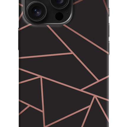 Geometric Pattern iPhone 16 Pro Hard Case Back Cover by Casekaro