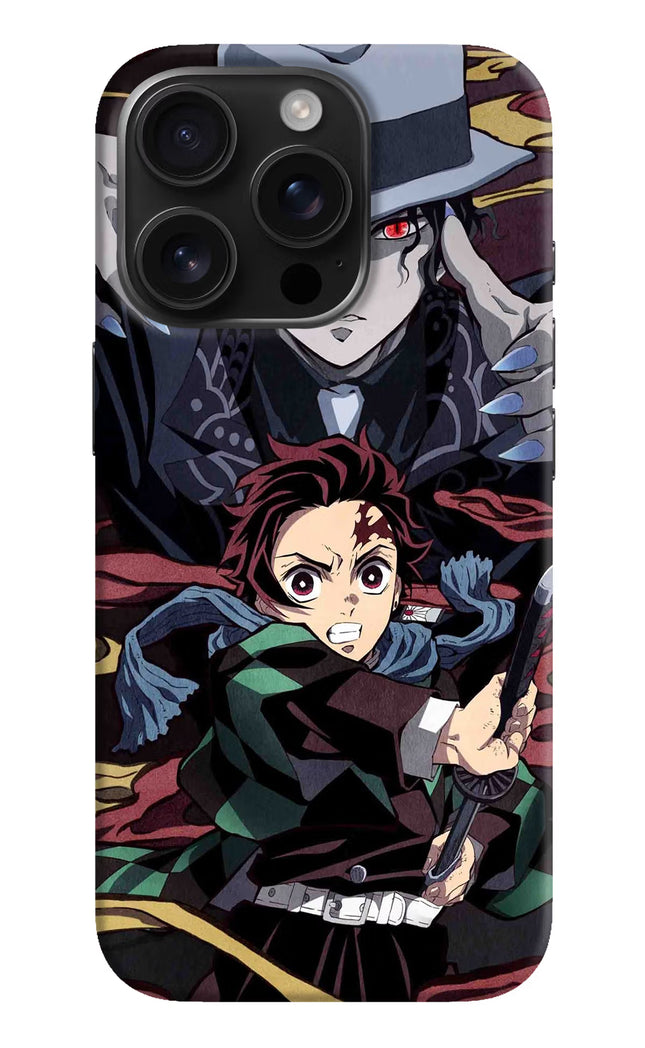 Demon Slayer iPhone 16 Pro Hard Case Back Cover by Casekaro