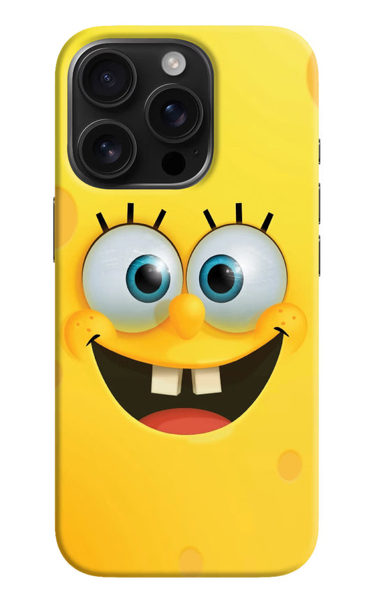 Sponge 1 iPhone 16 Pro Hard Case Back Cover by Casekaro