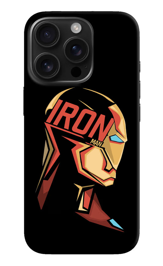 IronMan iPhone 16 Pro Hard Case Back Cover by Casekaro