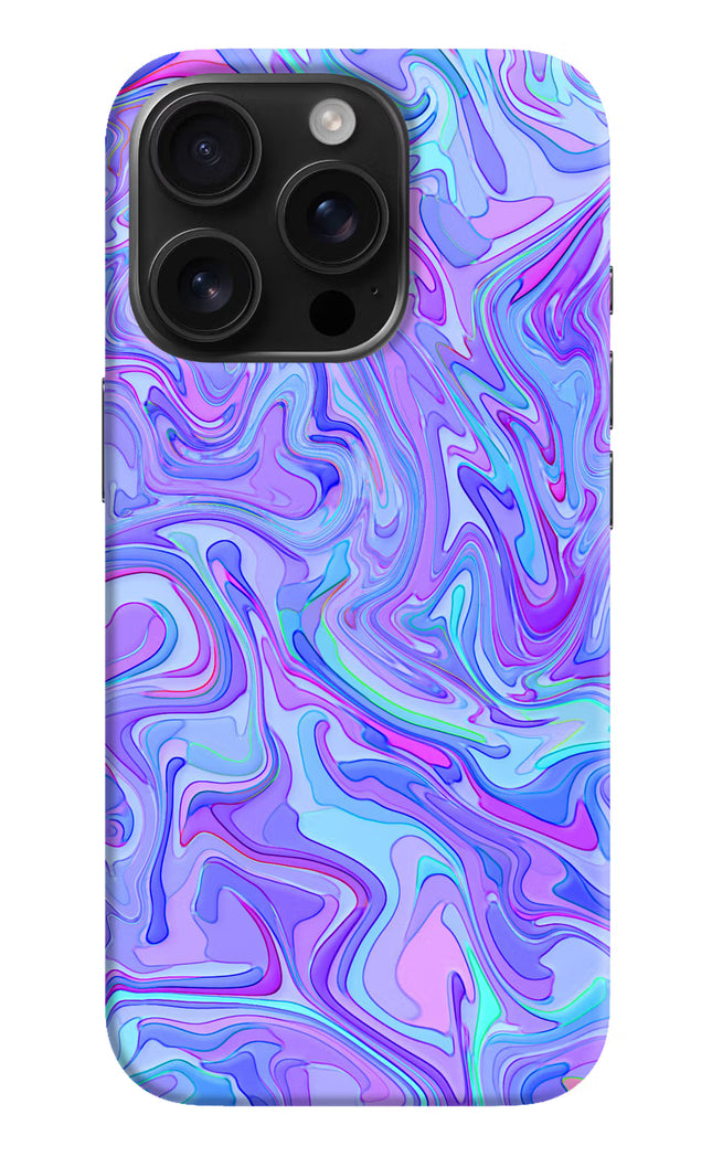 Glitter iPhone 16 Pro Hard Case Back Cover by Casekaro