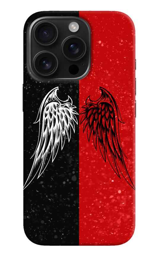 Wings iPhone 16 Pro Hard Case Back Cover by Casekaro