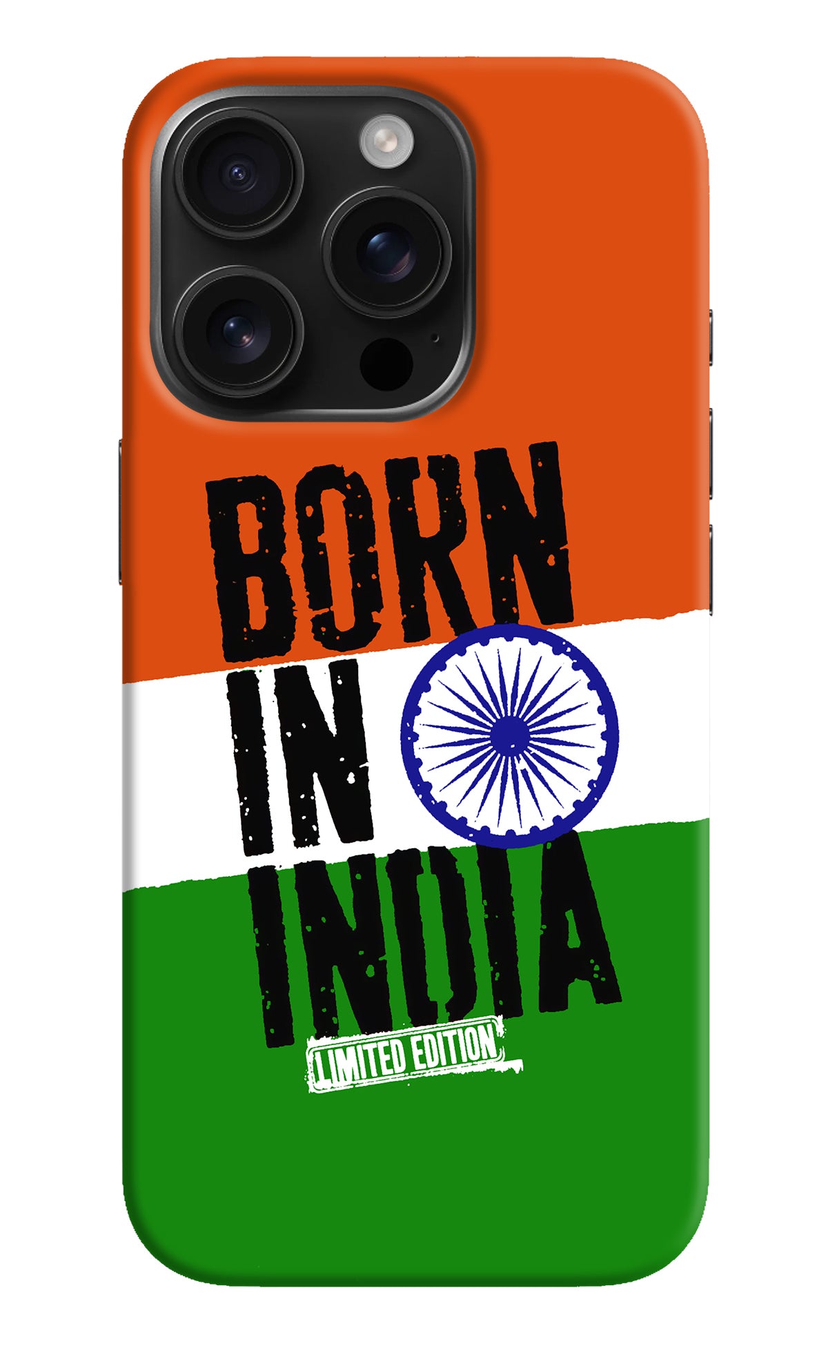 Born in India iPhone 16 Pro Back Cover