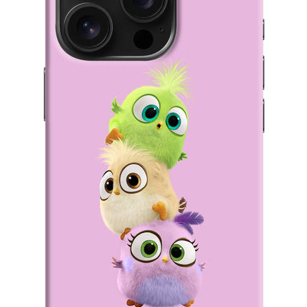 Cute Little Birds iPhone 16 Pro Hard Case Back Cover by Casekaro