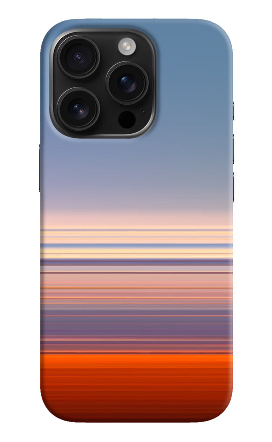 Morning Colors iPhone 16 Pro Hard Case Back Cover by Casekaro