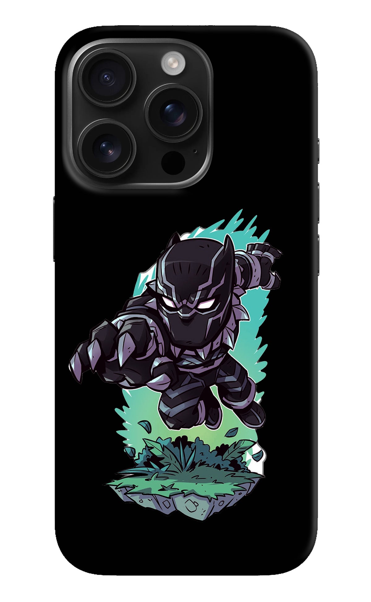 Black Panther iPhone 16 Pro Back Cover