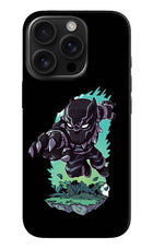 Black Panther iPhone 16 Pro Hard Case Back Cover by Casekaro