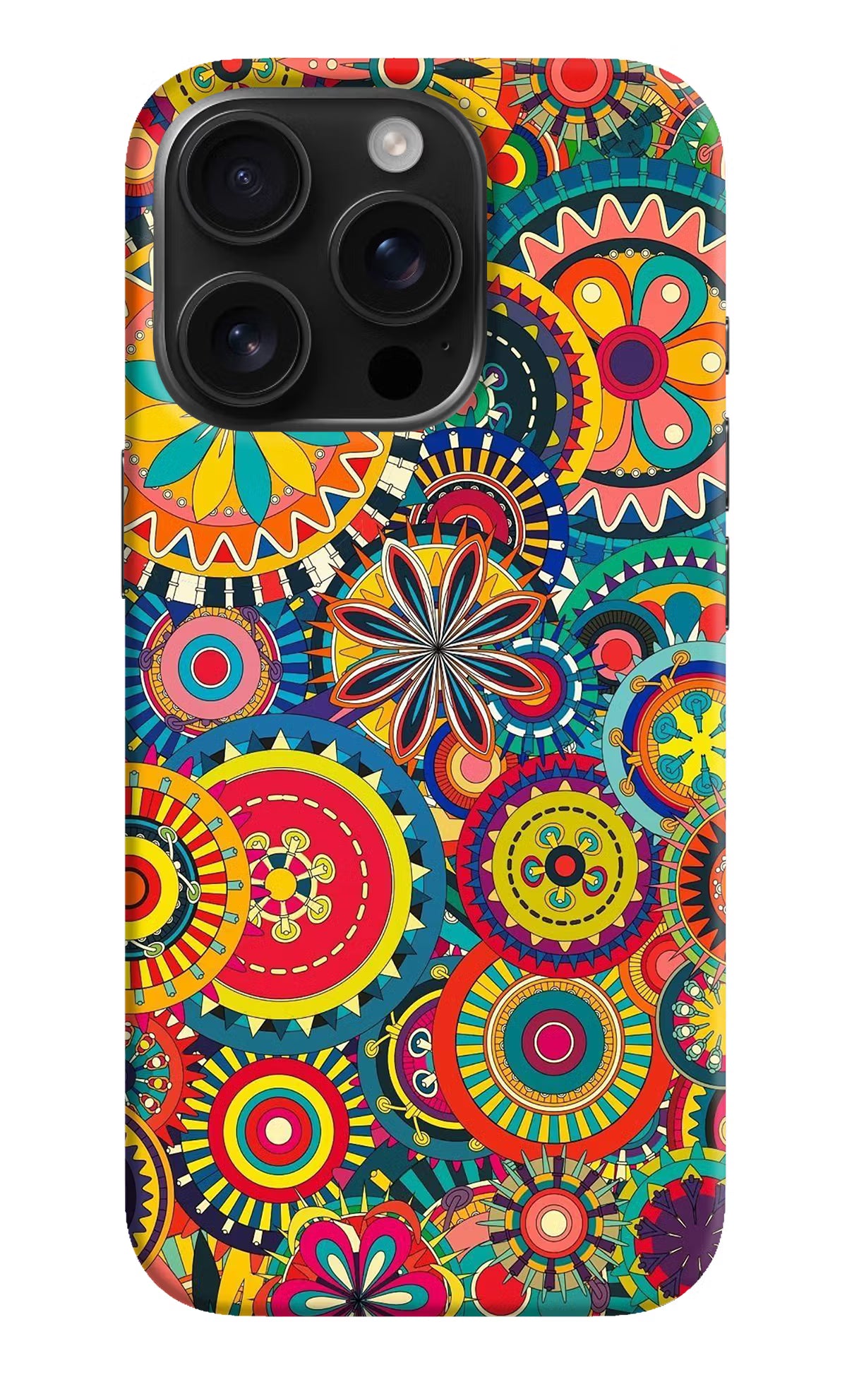 Gol Gol Art iPhone 16 Pro Hard Case Back Cover by Casekaro