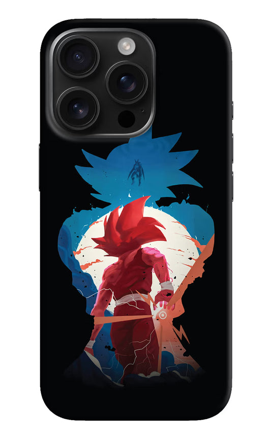Goku iPhone 16 Pro Hard Case Back Cover by Casekaro