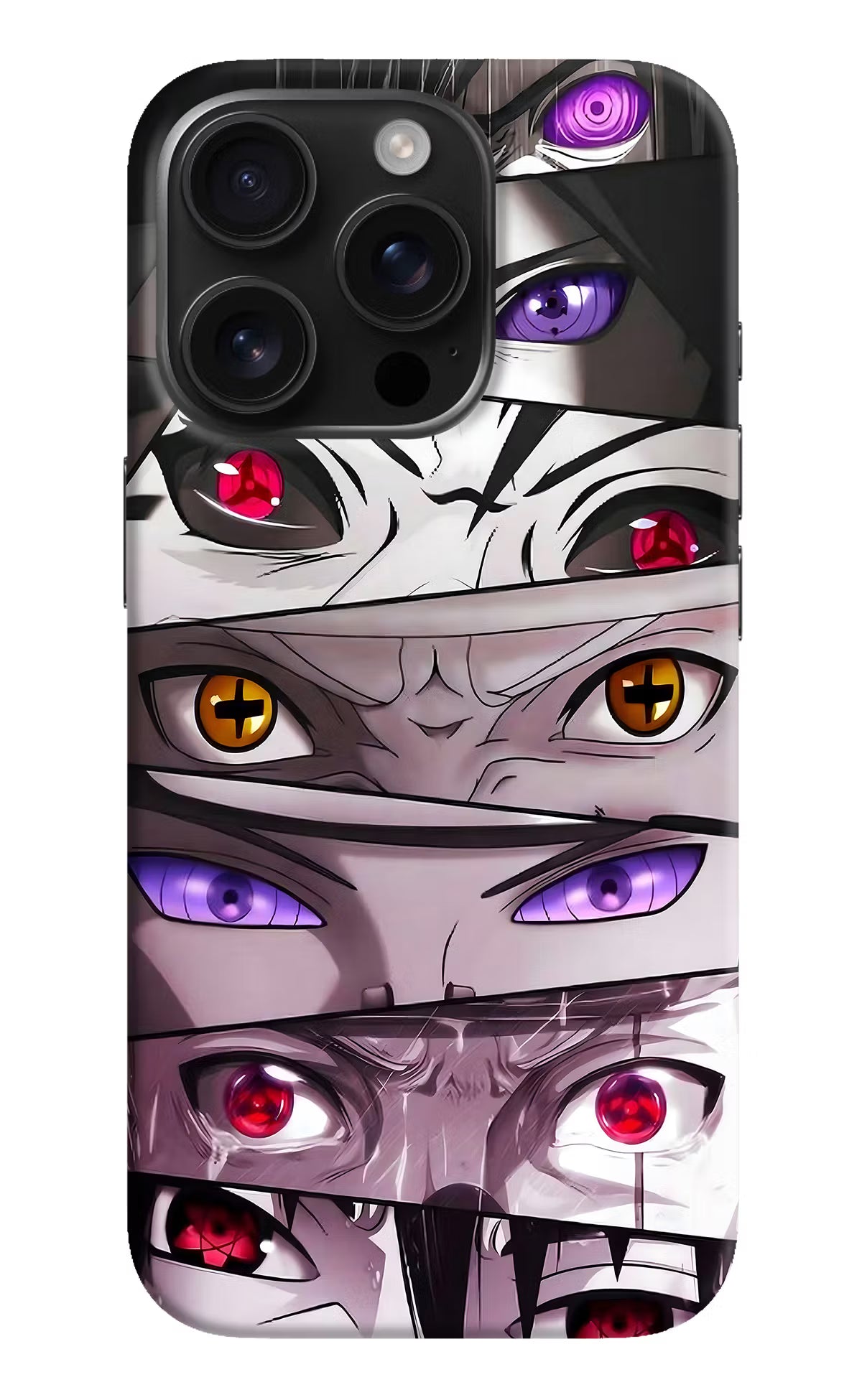 Naruto Anime iPhone 16 Pro Hard Case Back Cover by Casekaro