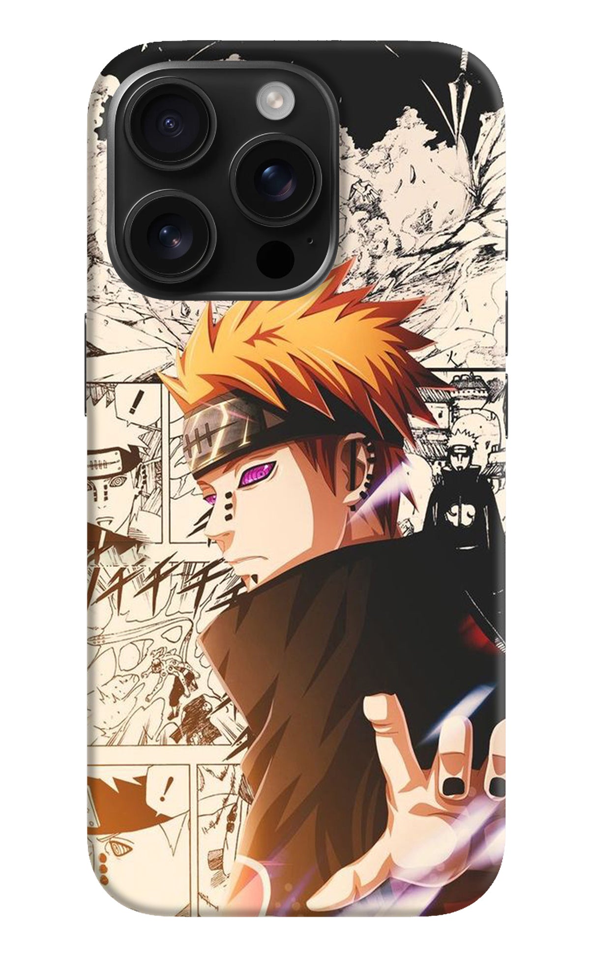 Pain Anime iPhone 16 Pro Back Cover