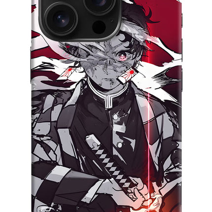 Demon Slayer iPhone 16 Pro Hard Case Back Cover by Casekaro