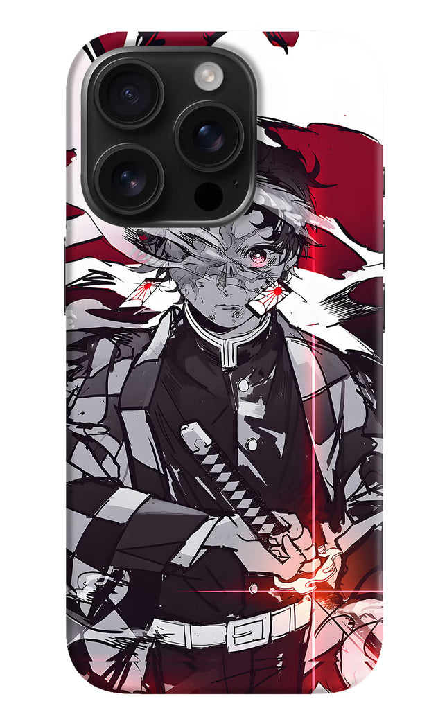 Demon Slayer iPhone 16 Pro Hard Case Back Cover by Casekaro