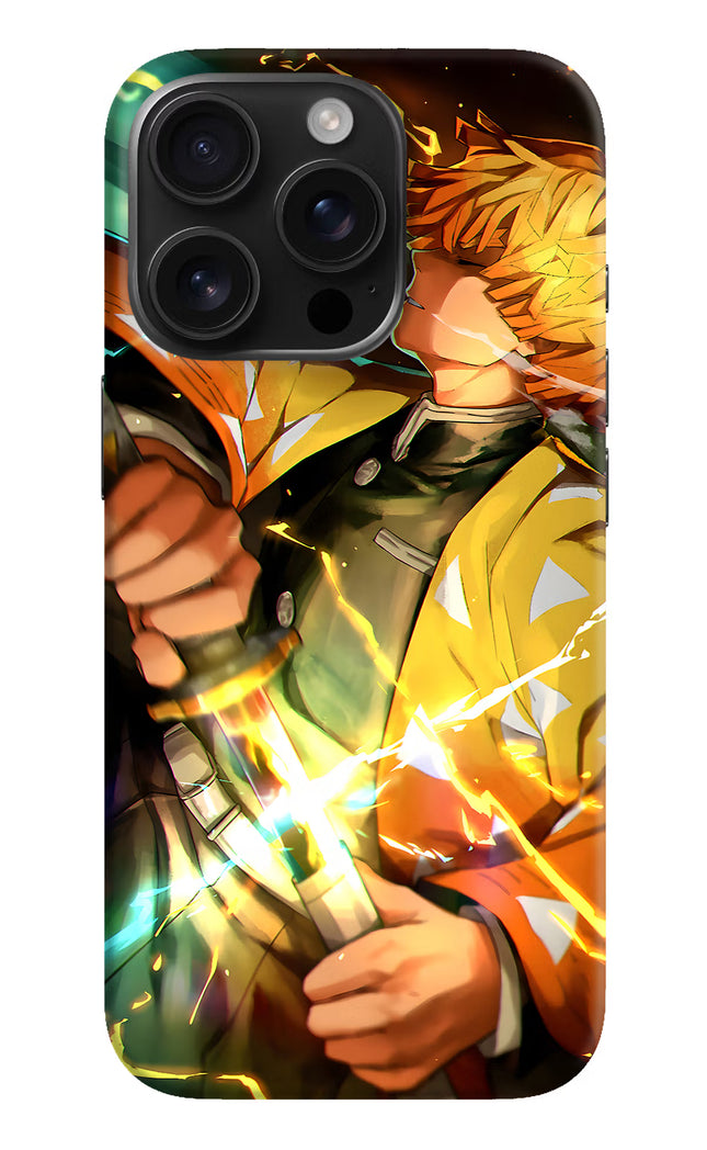 Demon Slayer iPhone 16 Pro Hard Case Back Cover by Casekaro