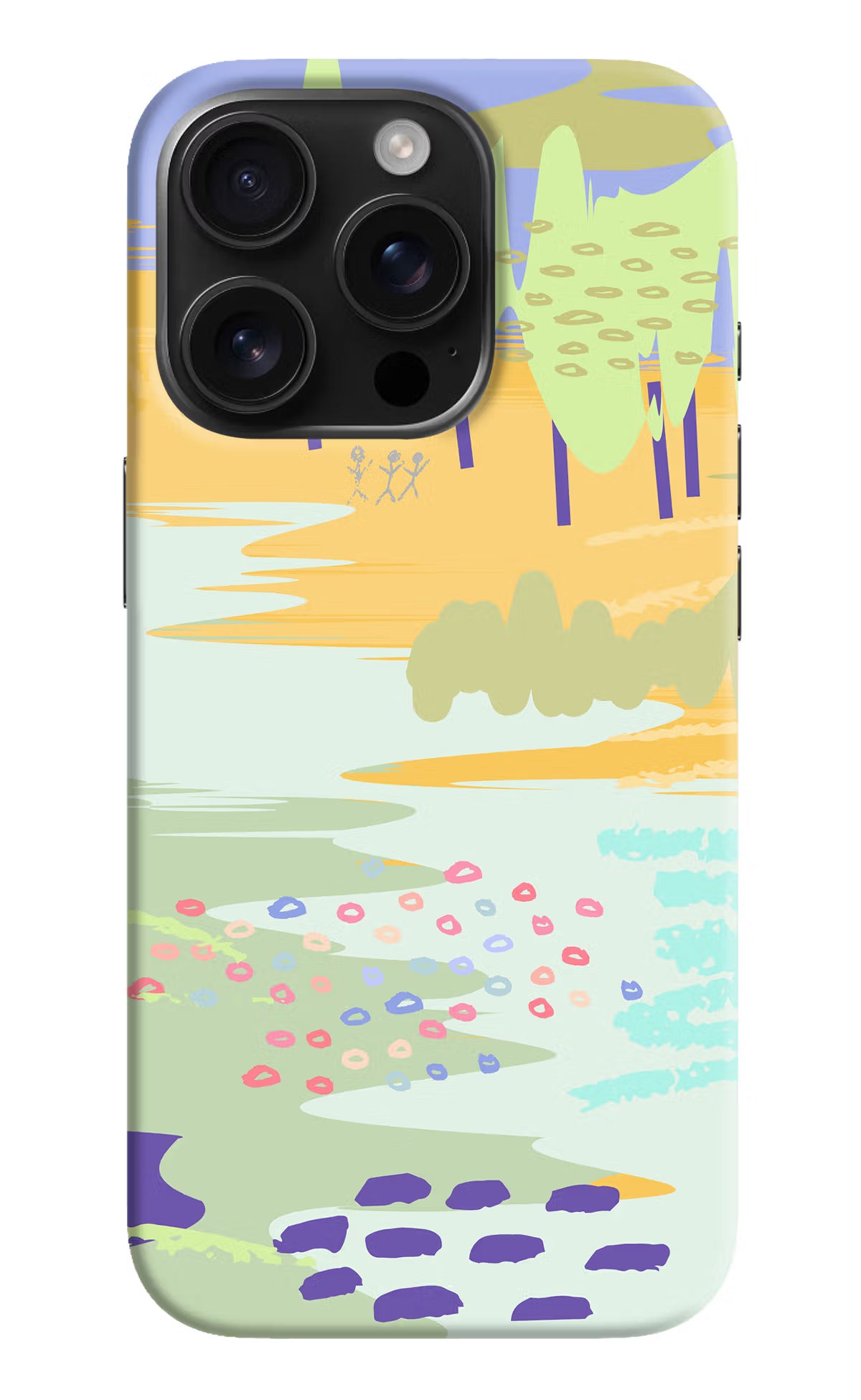 Scenery iPhone 16 Pro Hard Case Back Cover by Casekaro
