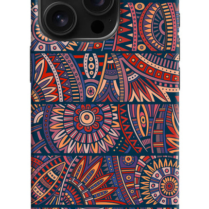 African Culture Design iPhone 16 Pro Hard Case Back Cover by Casekaro