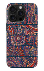 African Culture Design iPhone 16 Pro Hard Case Back Cover by Casekaro