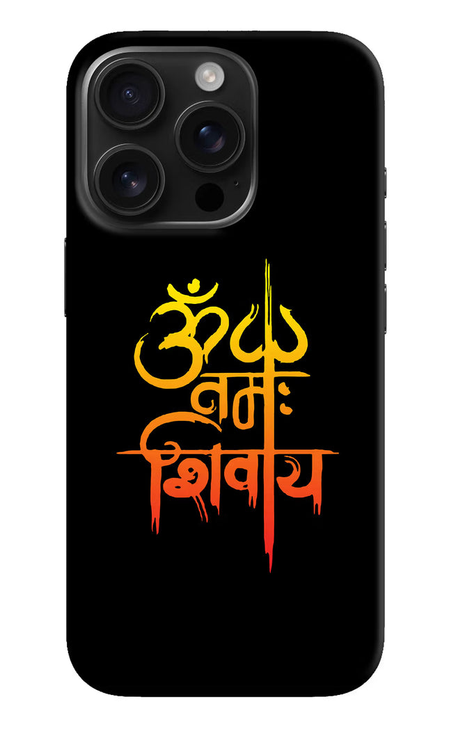 Om Namah Shivay iPhone 16 Pro Hard Case Back Cover by Casekaro