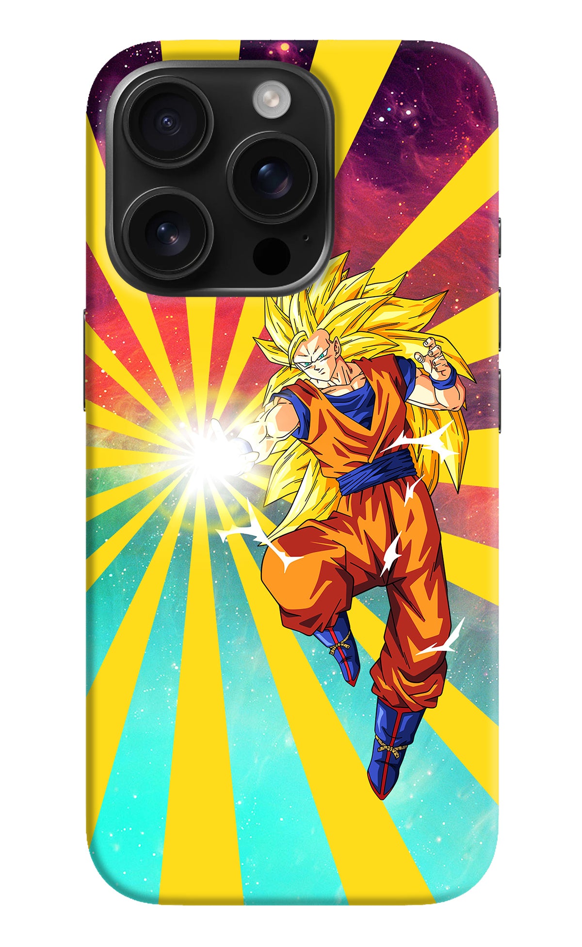 Goku Super Saiyan iPhone 16 Pro Back Cover