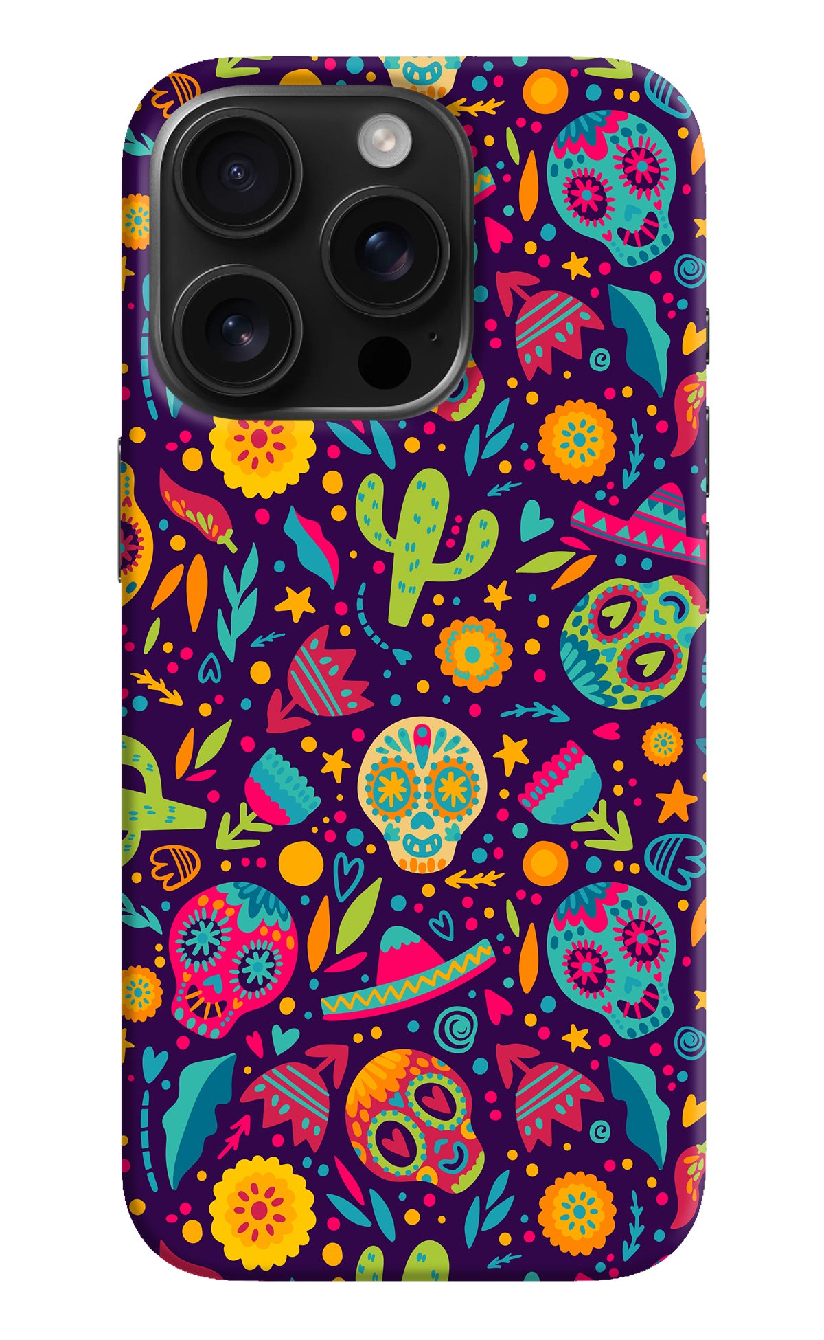 Mexican Design iPhone 16 Pro Back Cover